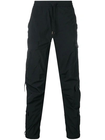 Shop Maharishi Technical Cargo Trousers - Black