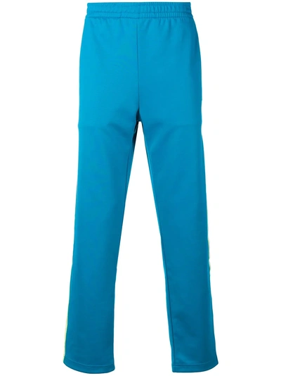 Shop Acne Studios Norwich Face Track Pants In Blue