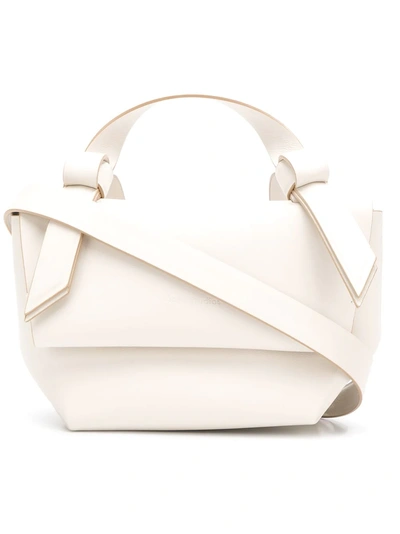 Shop Acne Studios Musubi Milli Mini Bag - White