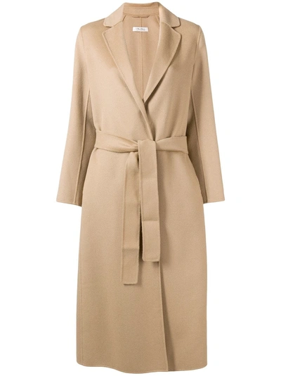 s Paola Wrap around Coat Neutrals