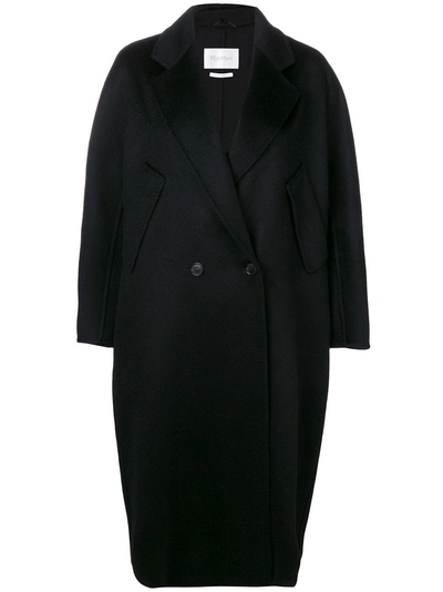 Shop Max Mara Cocoon Coat - Black