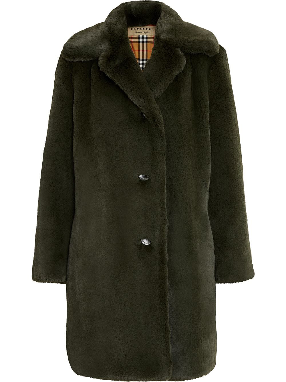 burberry fur coat