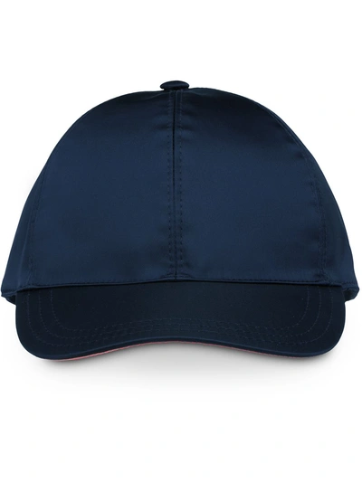 Shop Prada Baseball Cap - Blue
