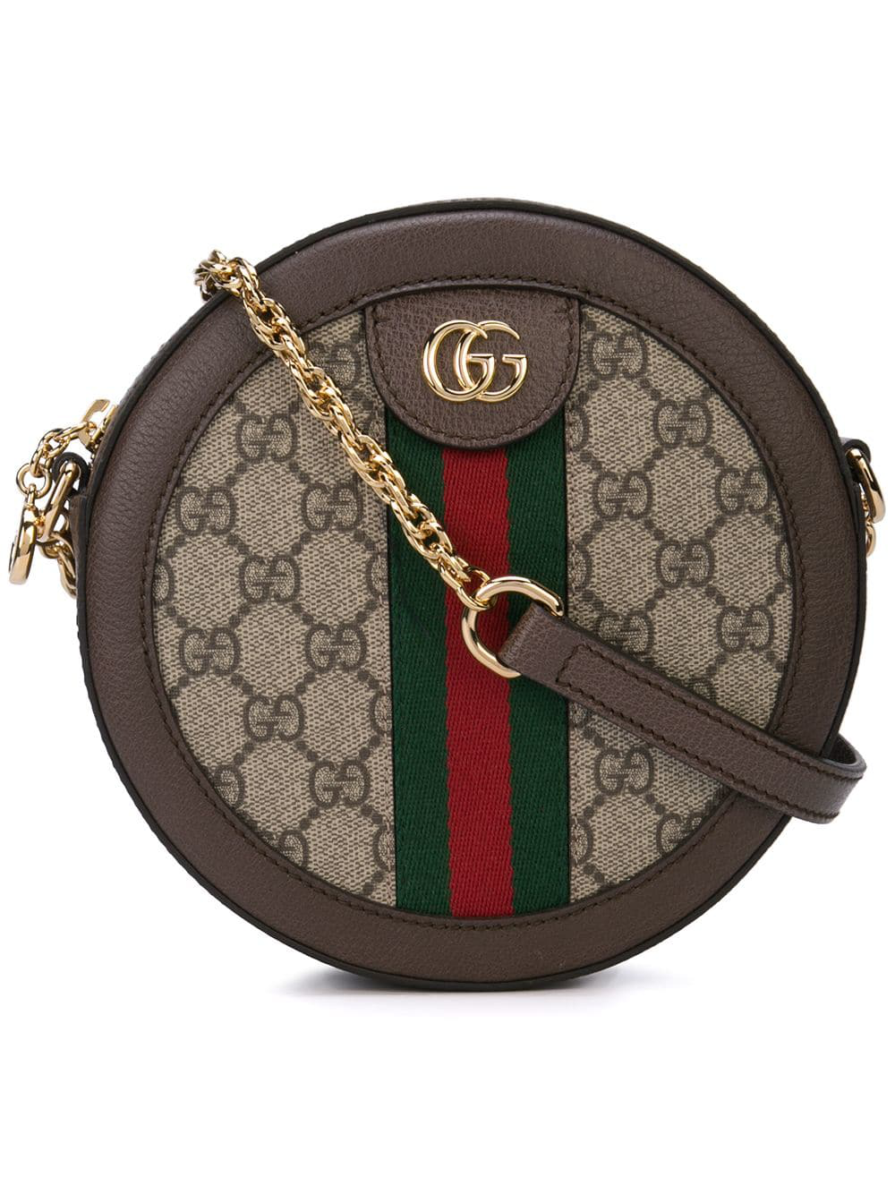 ophidia mini gg round shoulder bag