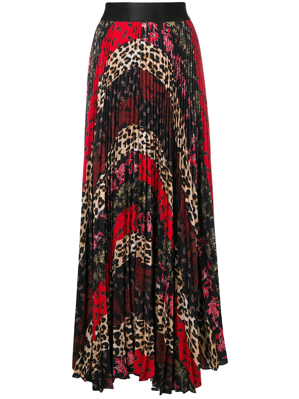 multi coloured maxi skirt