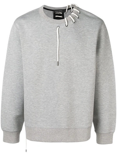 Shop Craig Green Drawstring Detail Sweatshirt - Grey