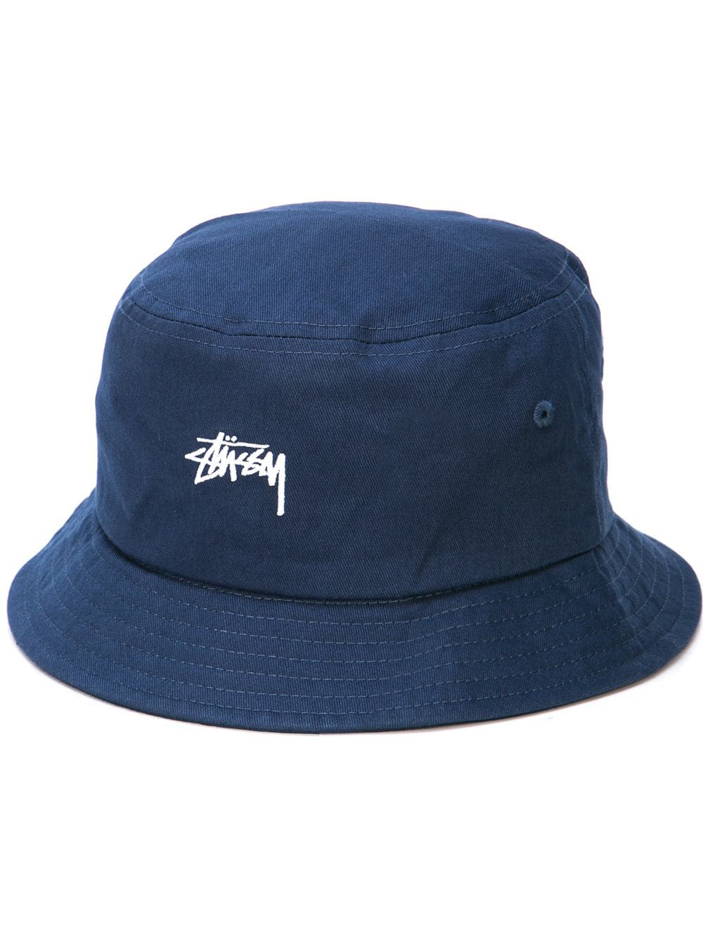 stussy bucket hat blue