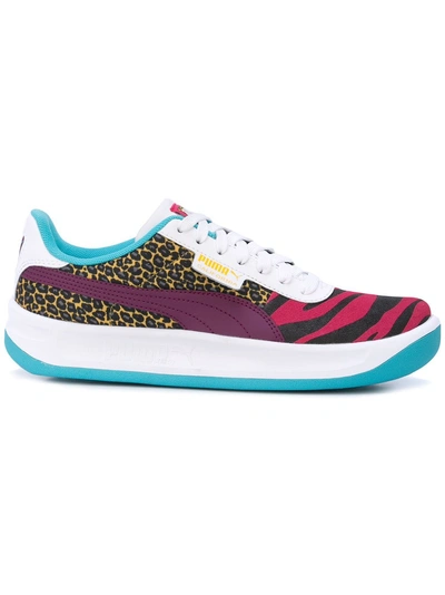 Shop Puma California Animal Sneakers - Multicolour