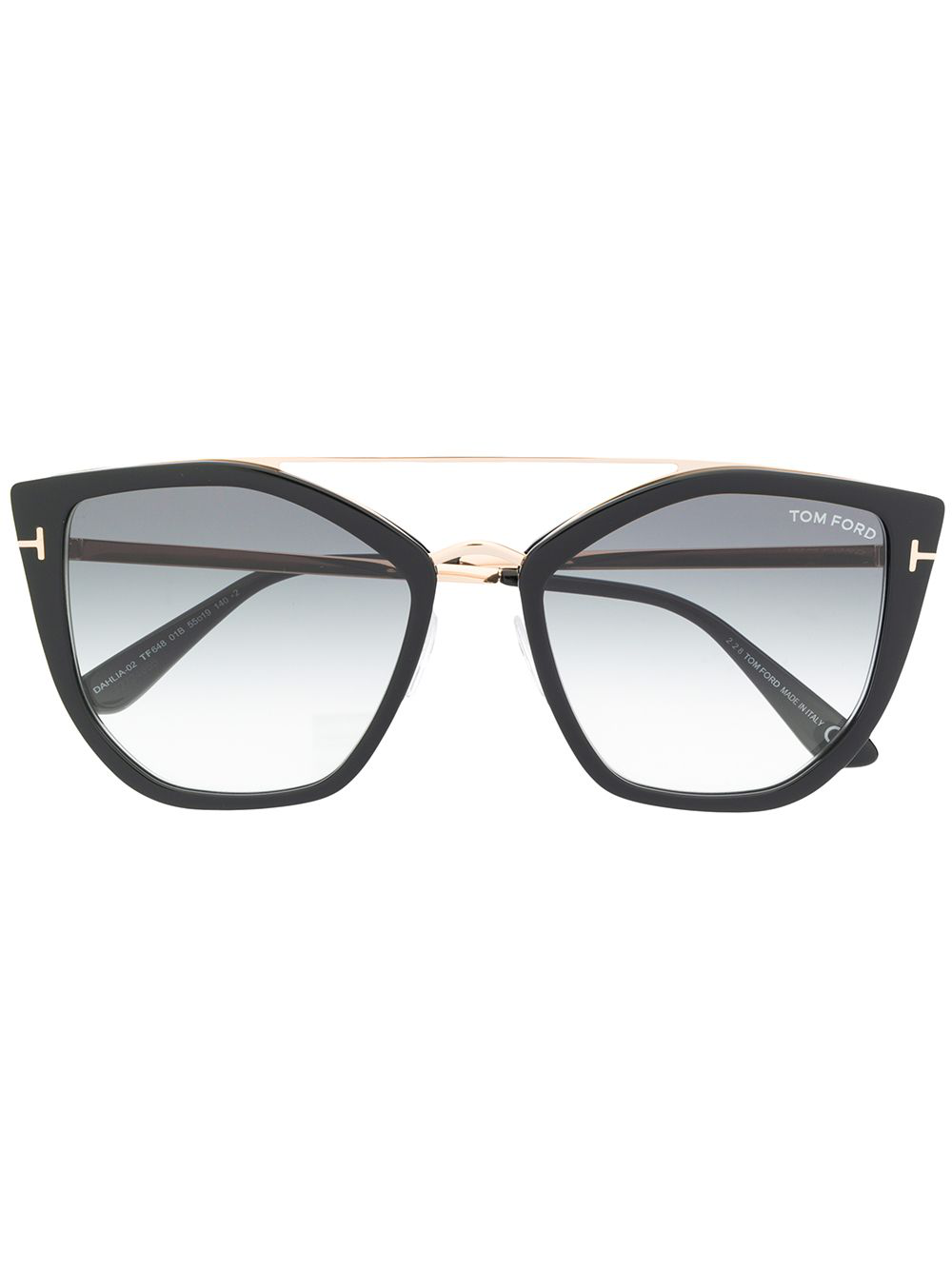 Tom Ford Eyewear Dahlia Sunglasses Black In 黑色 Modesens