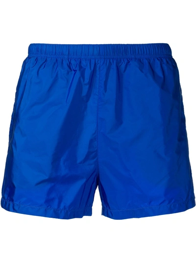 PRADA 纯色泳裤 - 蓝色