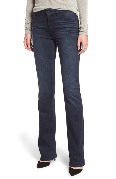 Shop Paige Manhattan High Waist Bootcut Jeans In Roseville