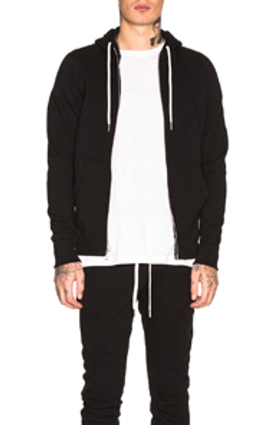 Shop John Elliott Flash 2 Full Zip Hoodie In Black