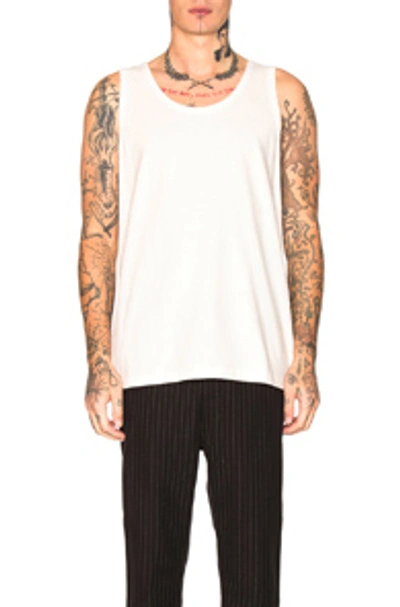 Shop Maison Margiela Tank In Off White