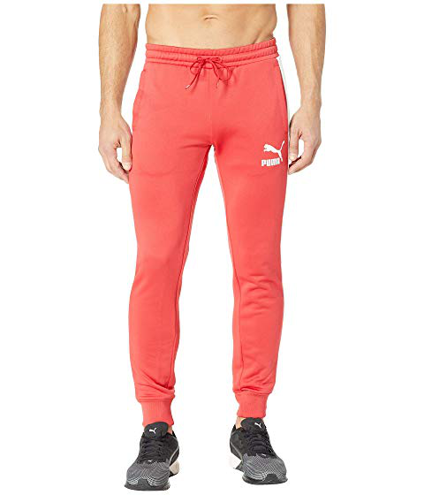 puma t7 track pants red