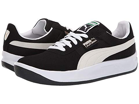 Puma California Vtg, Black/ White 