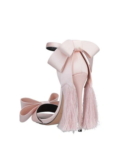 Shop Aleksander Siradekian Sandals In Pink