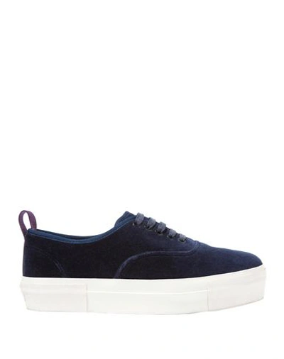 Shop Eytys Sneakers In Dark Blue