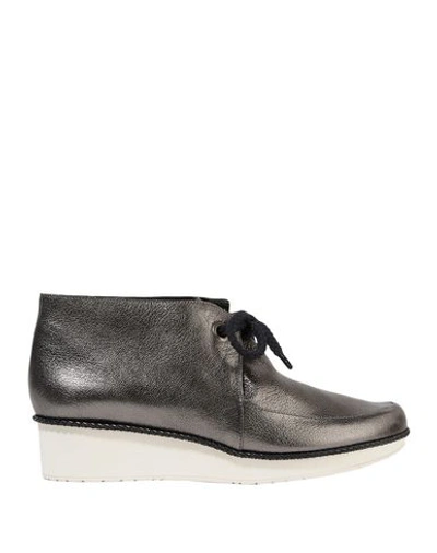 Shop Robert Clergerie Ankle Boots In Lead
