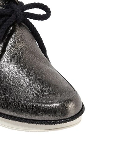 Shop Robert Clergerie Ankle Boots In Lead