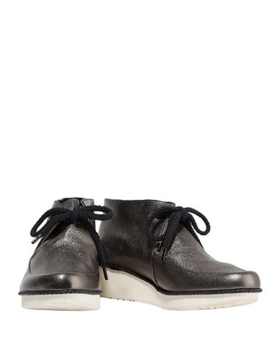 Shop Robert Clergerie Ankle Boots In Lead