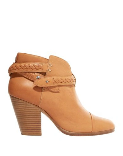 Shop Rag & Bone Ankle Boots In Camel