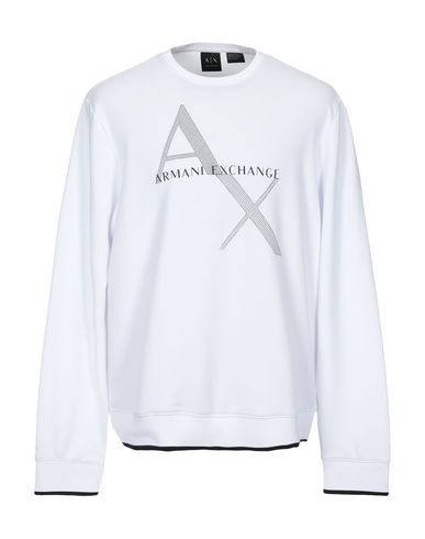 Armani Exchange Sweatshirt In White 
