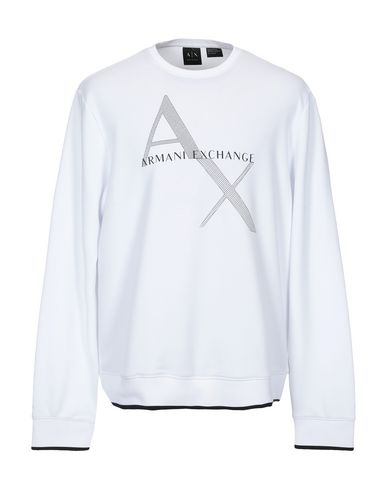 armani exchange white sweater