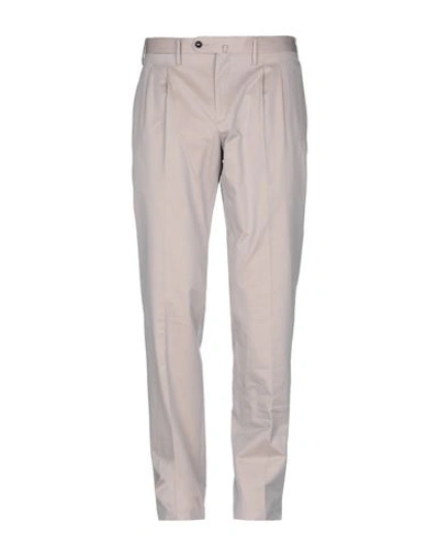 Shop Drumohr Pants In Dove Grey