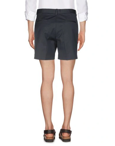 Shop Wood Wood Shorts In Dark Blue