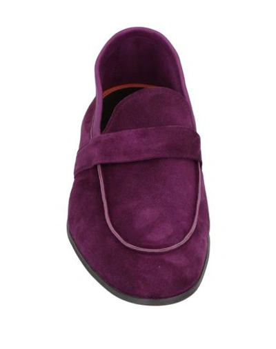 Shop Henderson Loafers In Mauve