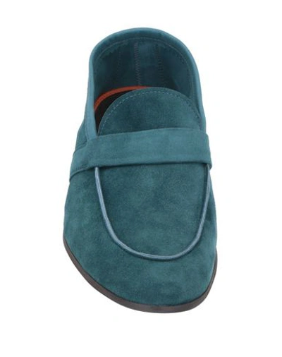 Shop Henderson Loafers In Deep Jade