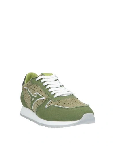 Shop Mizuno Sneakers In Military Green