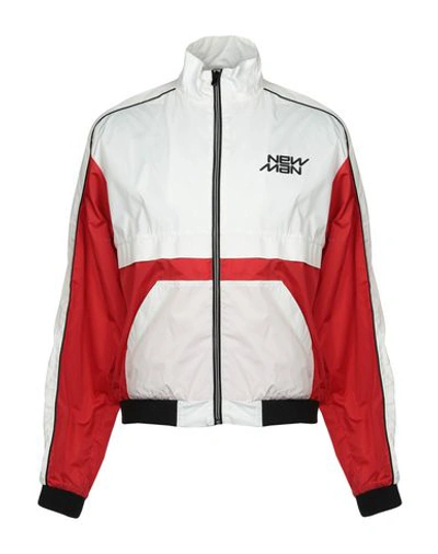 Shop Andrea Crews Jacket In White
