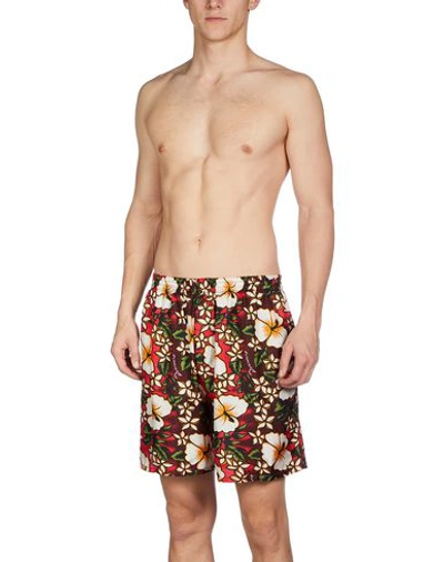 Shop Dsquared2 Boxer In Red