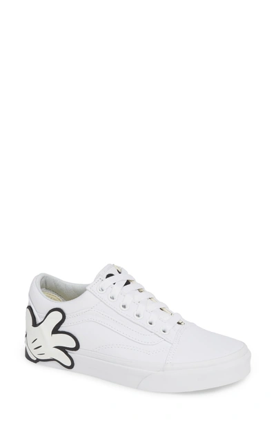 Vans X Disney Mickey Mouse Ua Old Skool Low-top Sneaker In Mickey/ True  White | ModeSens