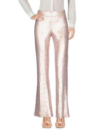 Shop Avenue Montaigne Pants In Blush