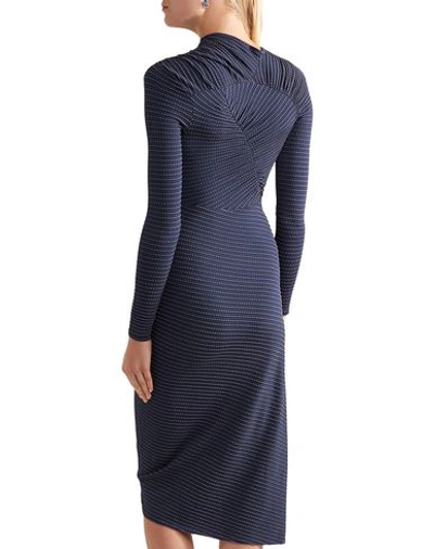 Shop Atlein Midi Dress In Slate Blue
