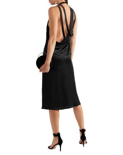Shop Atlein Midi Dress In Black