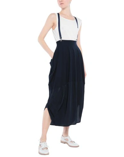 Shop High Maxi Skirts In Dark Blue