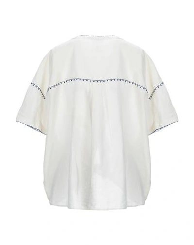 Shop Intropia Shirts In Ivory