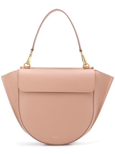 Shop Wandler Medium Hortensia Bag - Pink