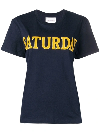 Shop Alberta Ferretti Saturday T-shirt - Blue