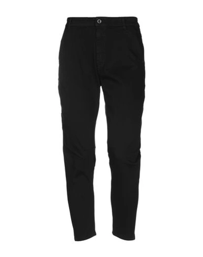 Shop Diesel Black Gold Denim Pants In Black