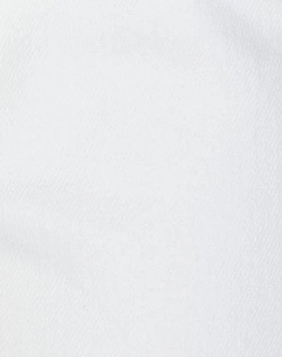 Shop Acynetic Woman Denim Pants White Size 26 Cotton, Polyester, Elastane