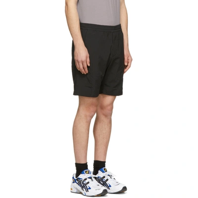 Shop Norse Projects Black Straight Luther Shorts