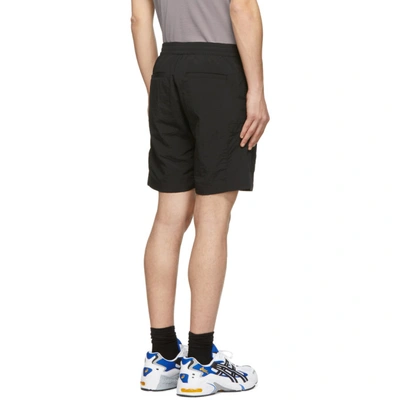 Shop Norse Projects Black Straight Luther Shorts