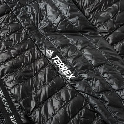 Shop Adidas X White Mountaineering Adidas Terrex_wm Climaheat Down Jacket In Black