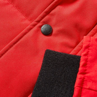 Shop Canada Goose Wyndham Parka In Red