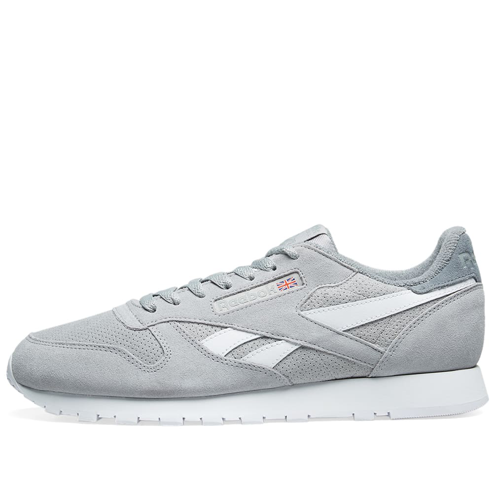 reebok classic leather suede grey