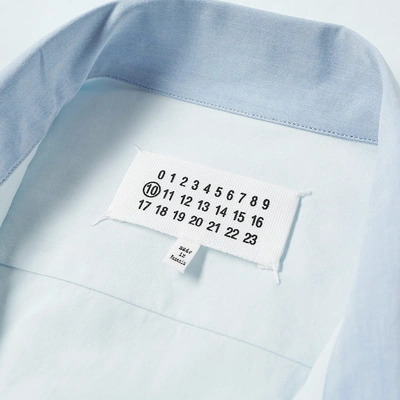 Shop Maison Margiela 10 Cut & Sew Vacation Shirt In Blue